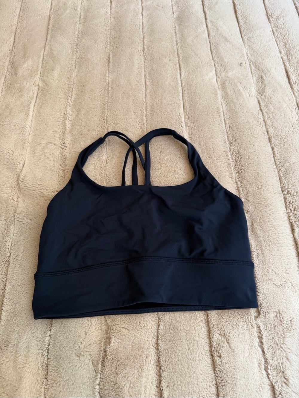 🥳 *SALE* lululemon athletica Energy Longline Bra, True Navy, Size 6